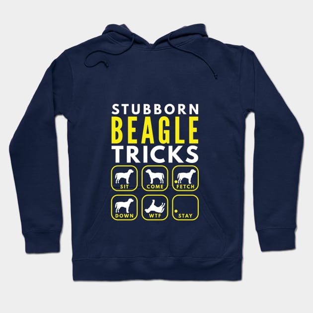 Stubborn Beagle Tricks - Dog Training Hoodie by DoggyStyles